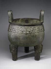 图片[2]-Ding cauldron dedicated to Grandfather Ding, late Shang dynasty, c. 12th-10th century BCE-China Archive